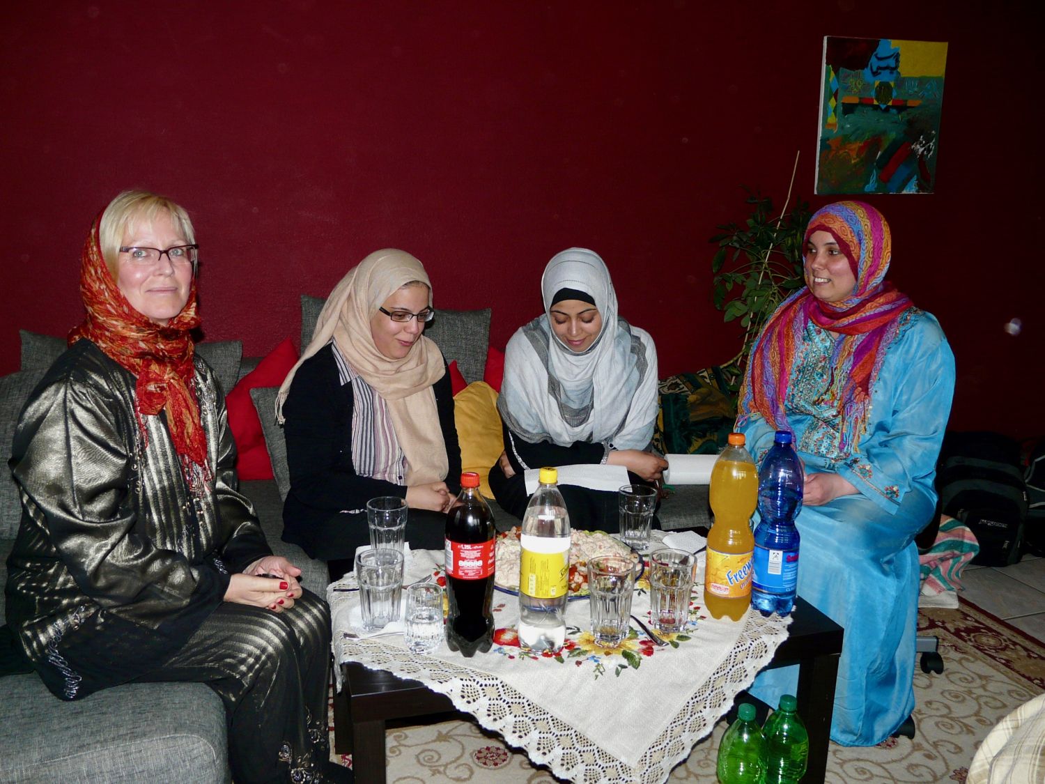 Zeremonie einer sufistischen Gruupe in Deutschland